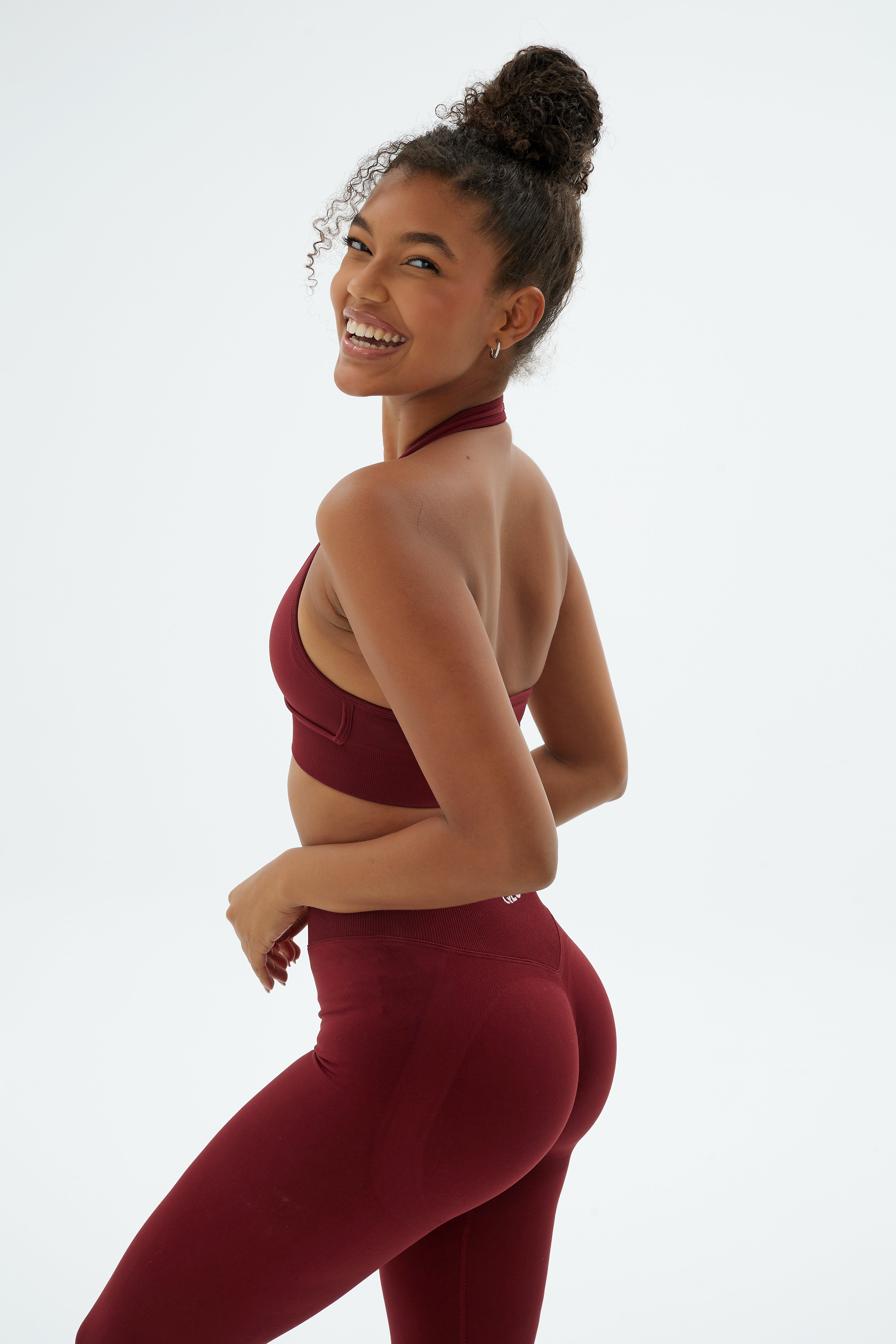 Rise Crossline Bra - Velvet Red