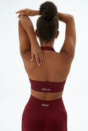Rise Crossline Bra - Velvet Red