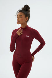 Rise Align Jacket - Velvet Red