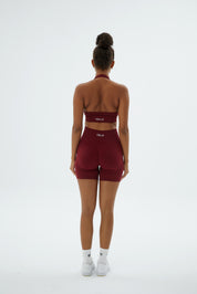 Rise Scrunch Pro Şort – Velvet Red