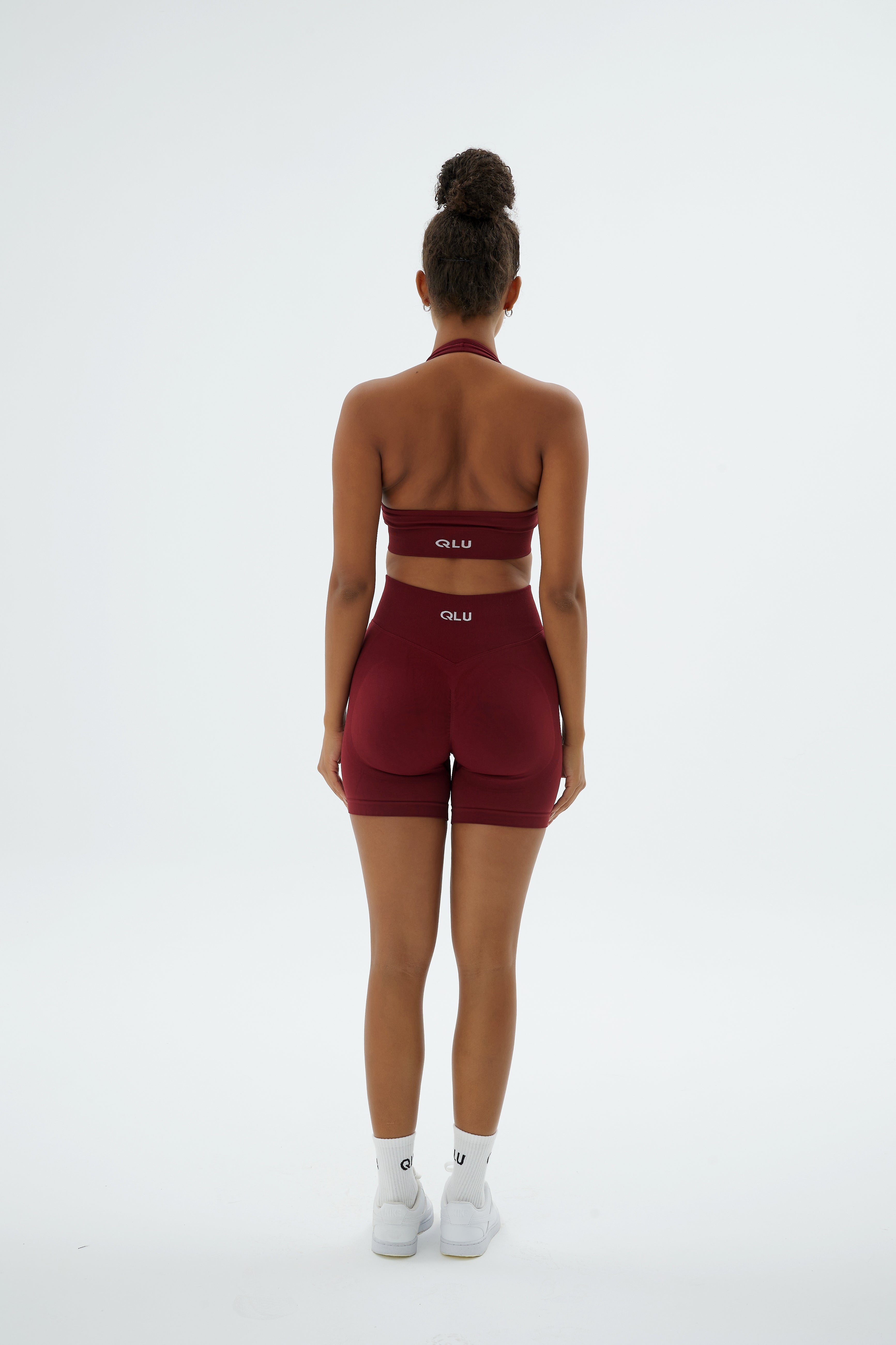 Rise Scrunch Pro Şort – Velvet Red