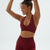 Rise Crossline Bra - Velvet Red