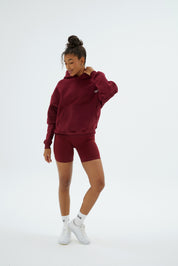 Rise Scrunch Pro Şort – Velvet Red