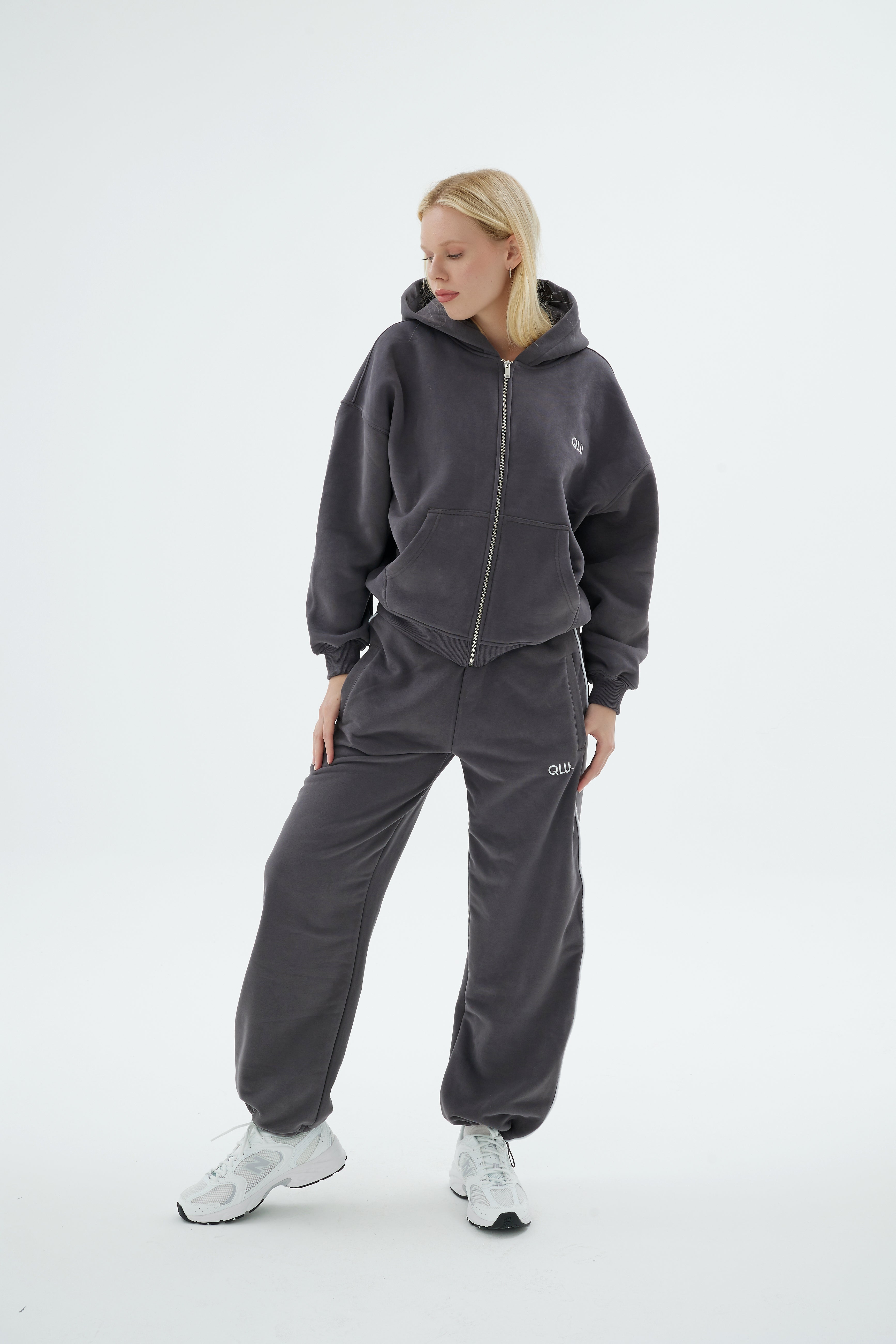 Rise Collection Kadın Line Jogger – Caol Grey | QLU
