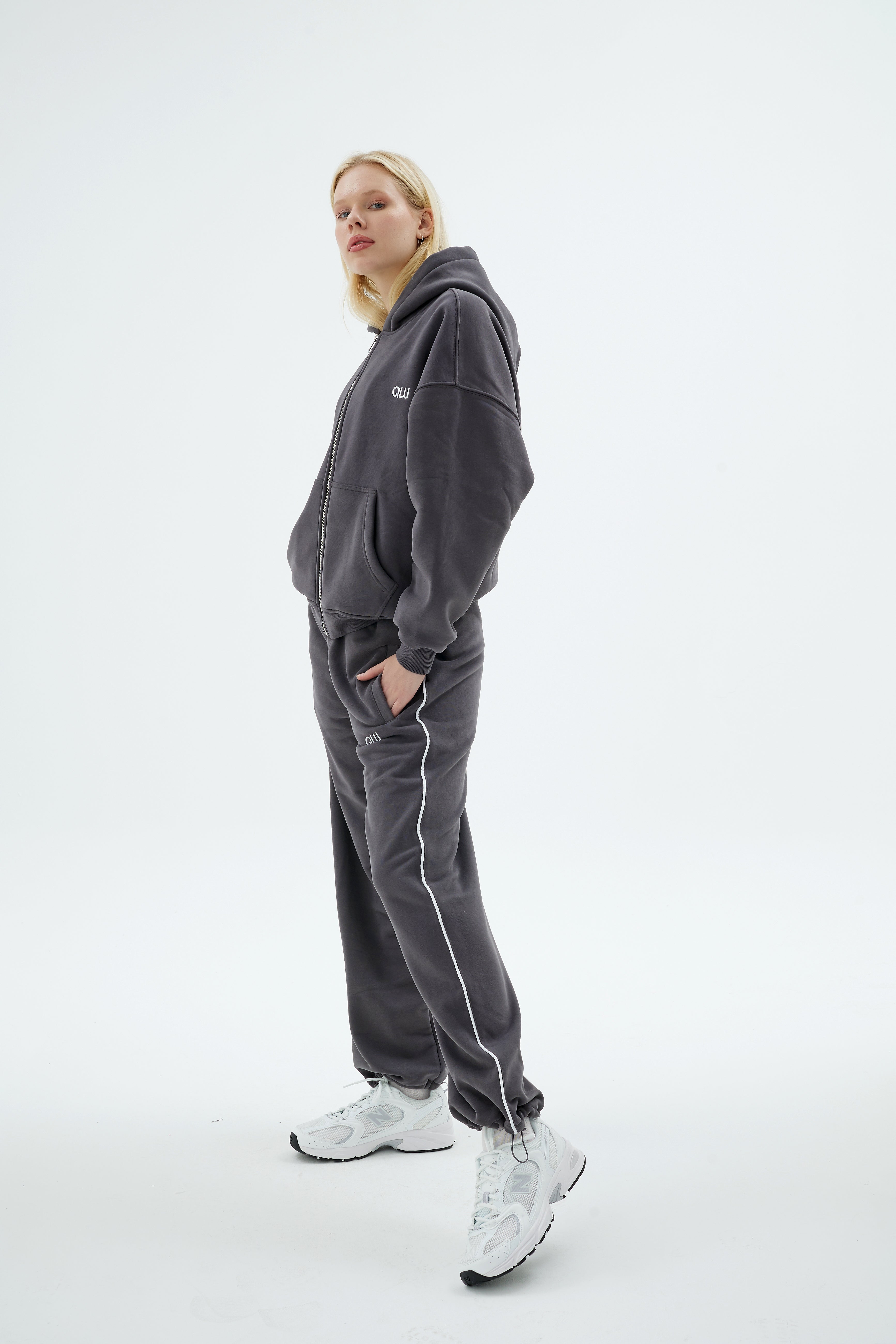 Rise Collection Kadın Line Jogger – Caol Grey