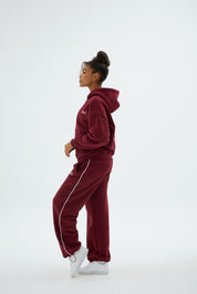 Rise Collection Kadın Line Jogger – Velvet Red