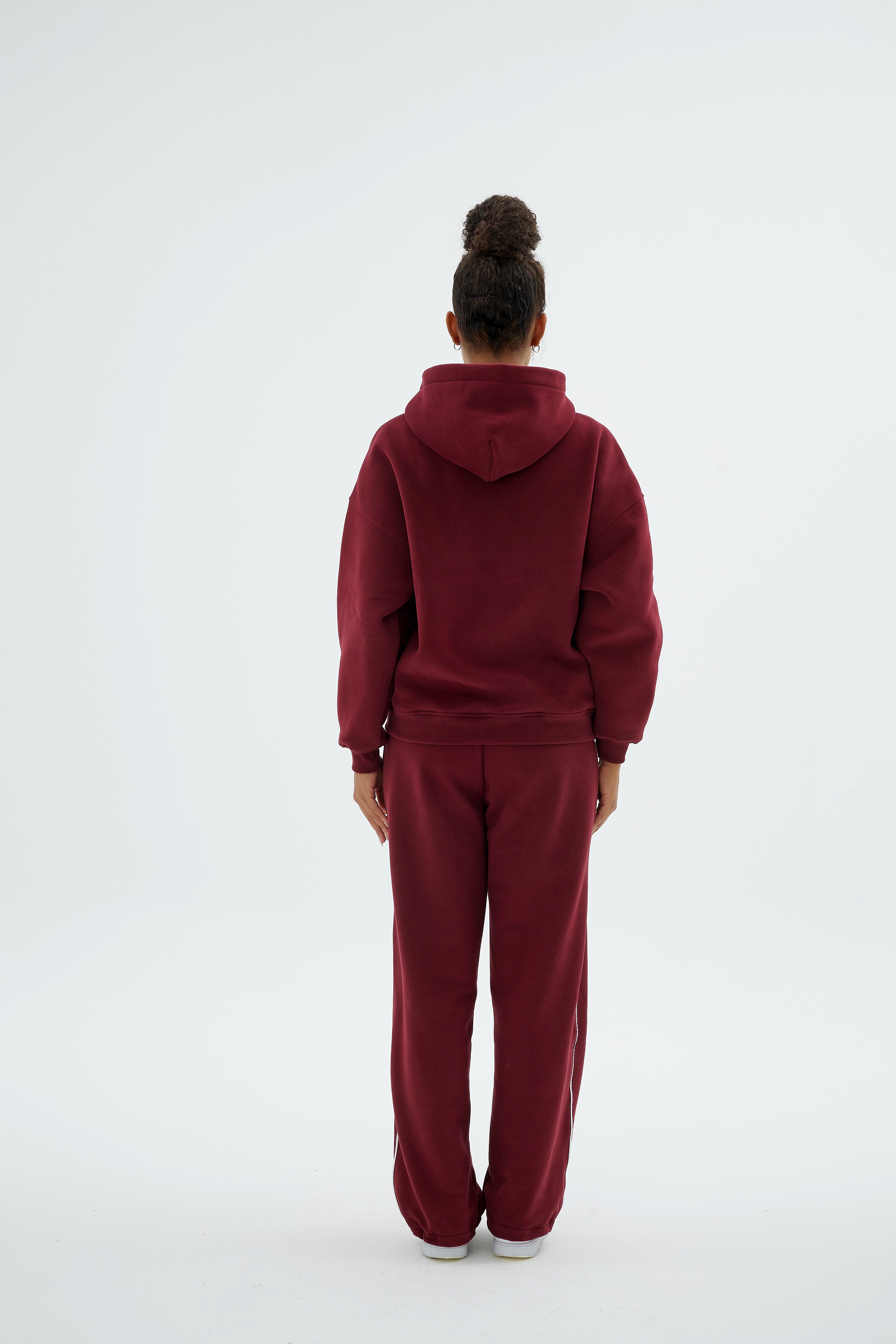 Rise Collection Kadın Line Jogger – Velvet Red