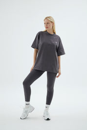 Rise Collection Kadın Combed T-Shirt – Coal Grey