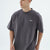 Rise Collection Erkek Overlay T-Shirt – Coal Grey