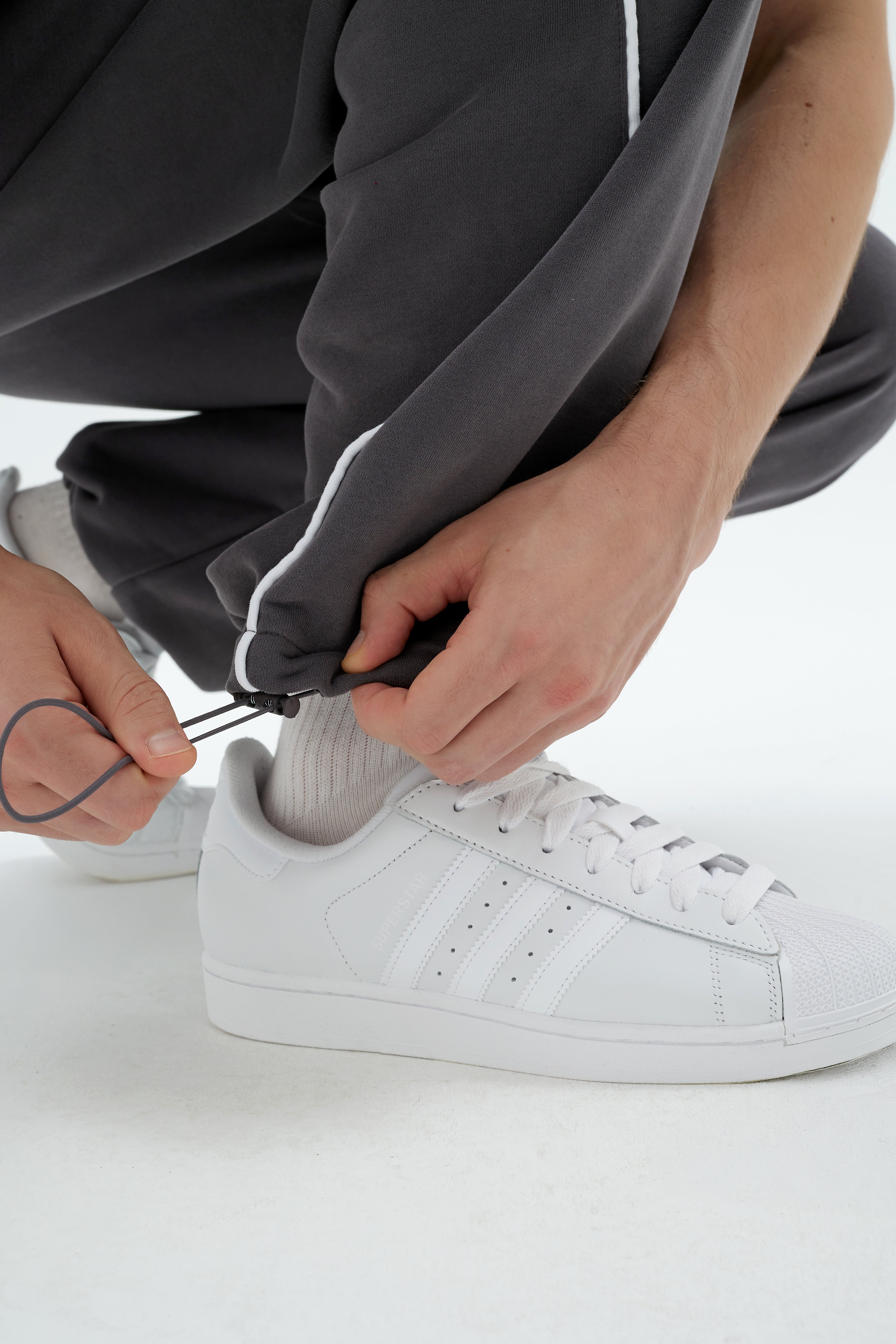 Rise Collection Erkek Line Jogger – Coal Grey