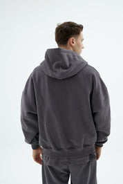 Rise Collection Erkek Zip Jacket – Coal Grey