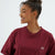Rise Collection Kadın Combed T-Shirt – Velvet Red