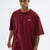 Rise Collection Erkek Combed T-Shirt – Velvet Red