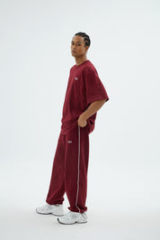 Rise Collection Erkek Line Jogger – Velvet Red