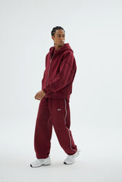 Rise Collection Erkek Line Jogger – Velvet Red