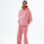 Rise Collection Erkek Line Jogger – Bare Pink