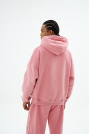 Rise Collection Erkek Line Hoodie – Bare pink