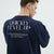 Rise Collection Erkek Overlay T-Shirt – Dark Blue