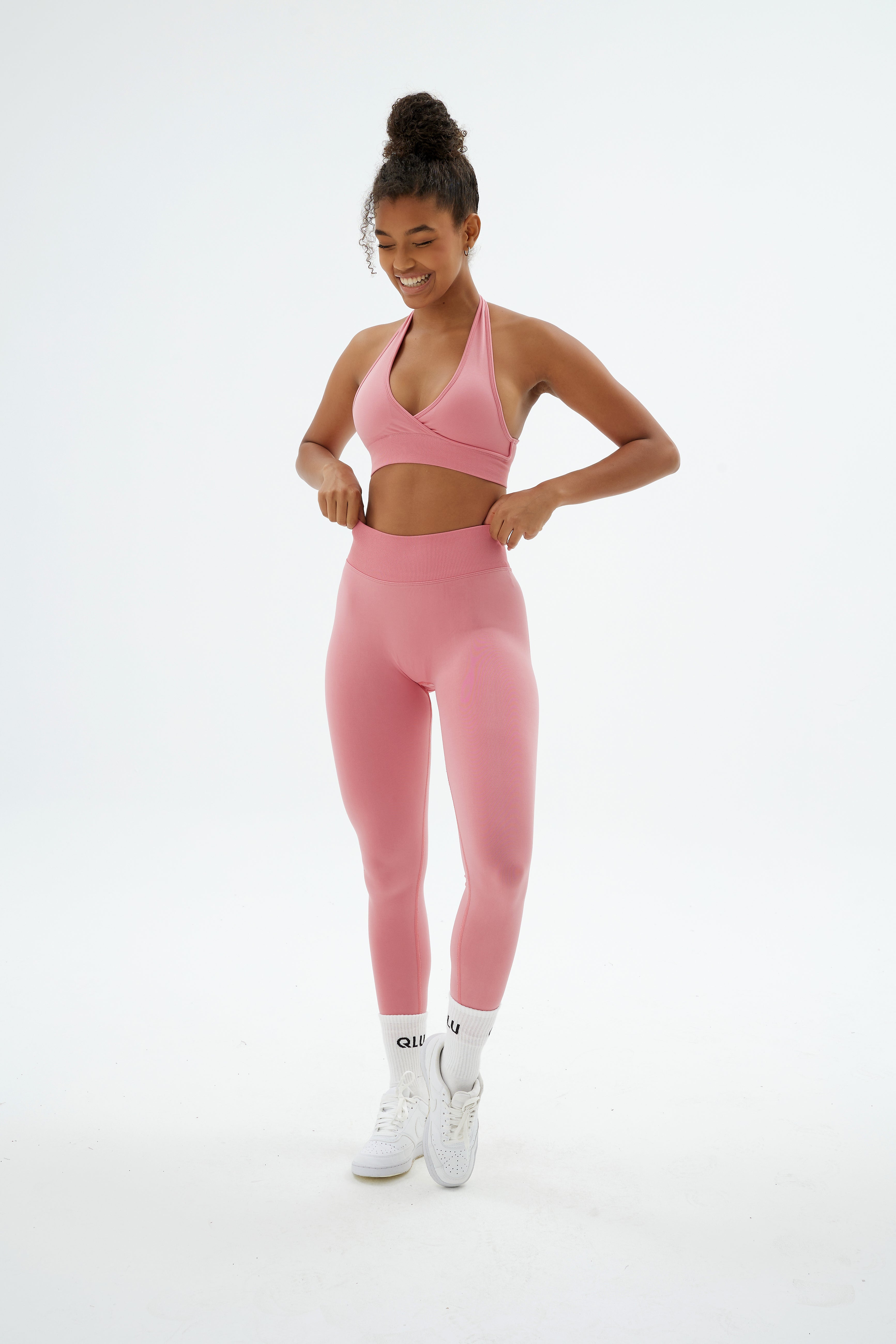 Rise Scrunch Pro Tayt - Bare Pink