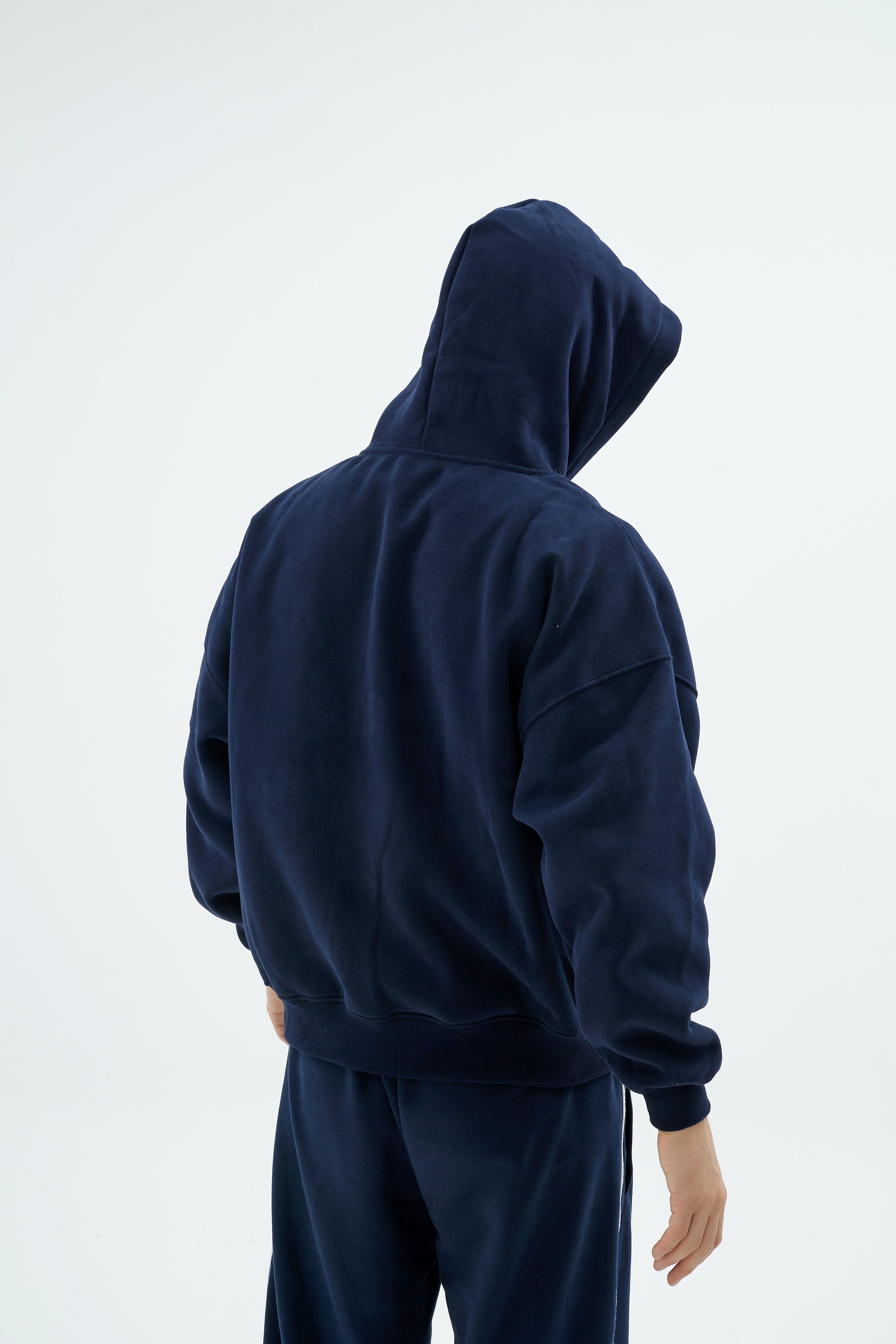 Rise Collection Erkek Zip Jacket – Dark Blue