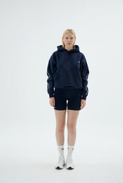 Rise Collection Kadın Line Hoodie – Dark Blue