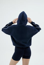 Rise Collection Kadın Line Hoodie – Dark Blue