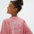 Rise Collection Kadın Overlay T-Shirt – Bare Pink
