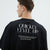 Rise Collection Erkek Overlay T-Shirt – True Black