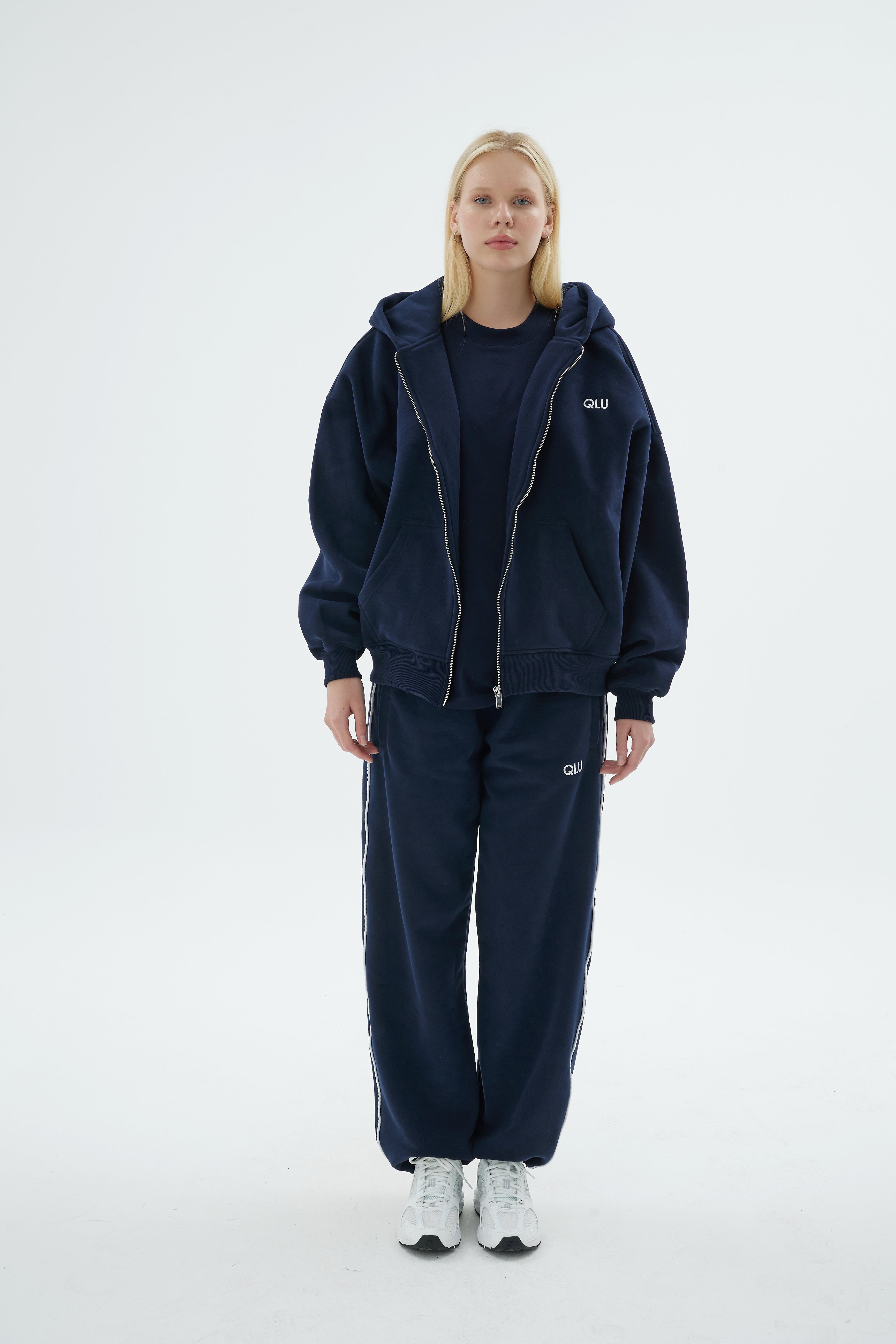 Rise Collection Kadın Line Jogger – Dark Blue