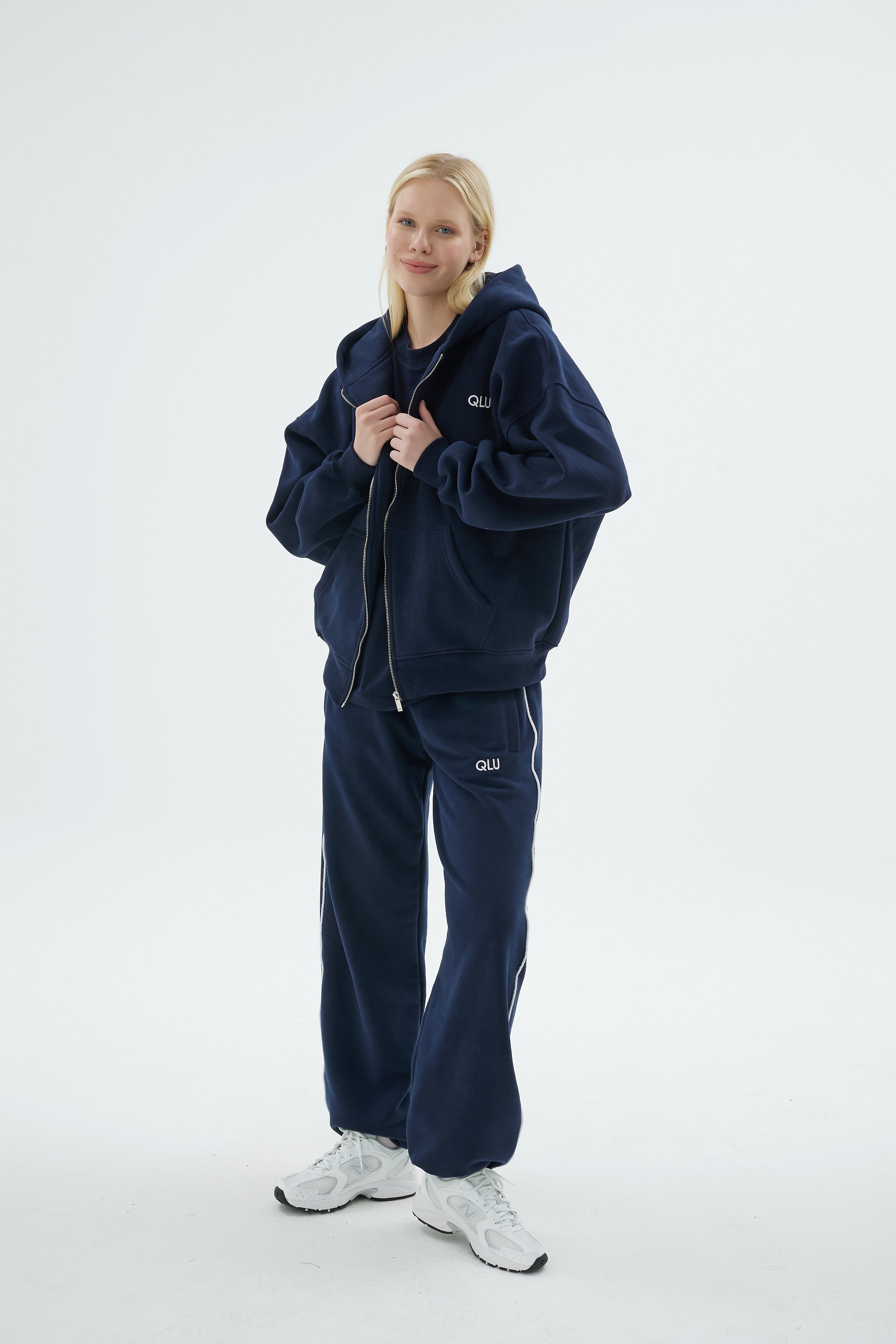 Rise Collection Kadın Line Jogger – Dark Blue