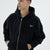 Rise Collection Erkek Zip Jacket – True Black