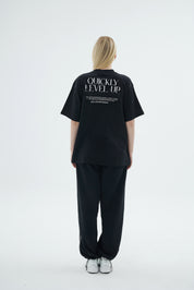 Rise Collection Kadın Line Jogger – True Black