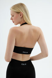 Rise Crossline Bra - True Black