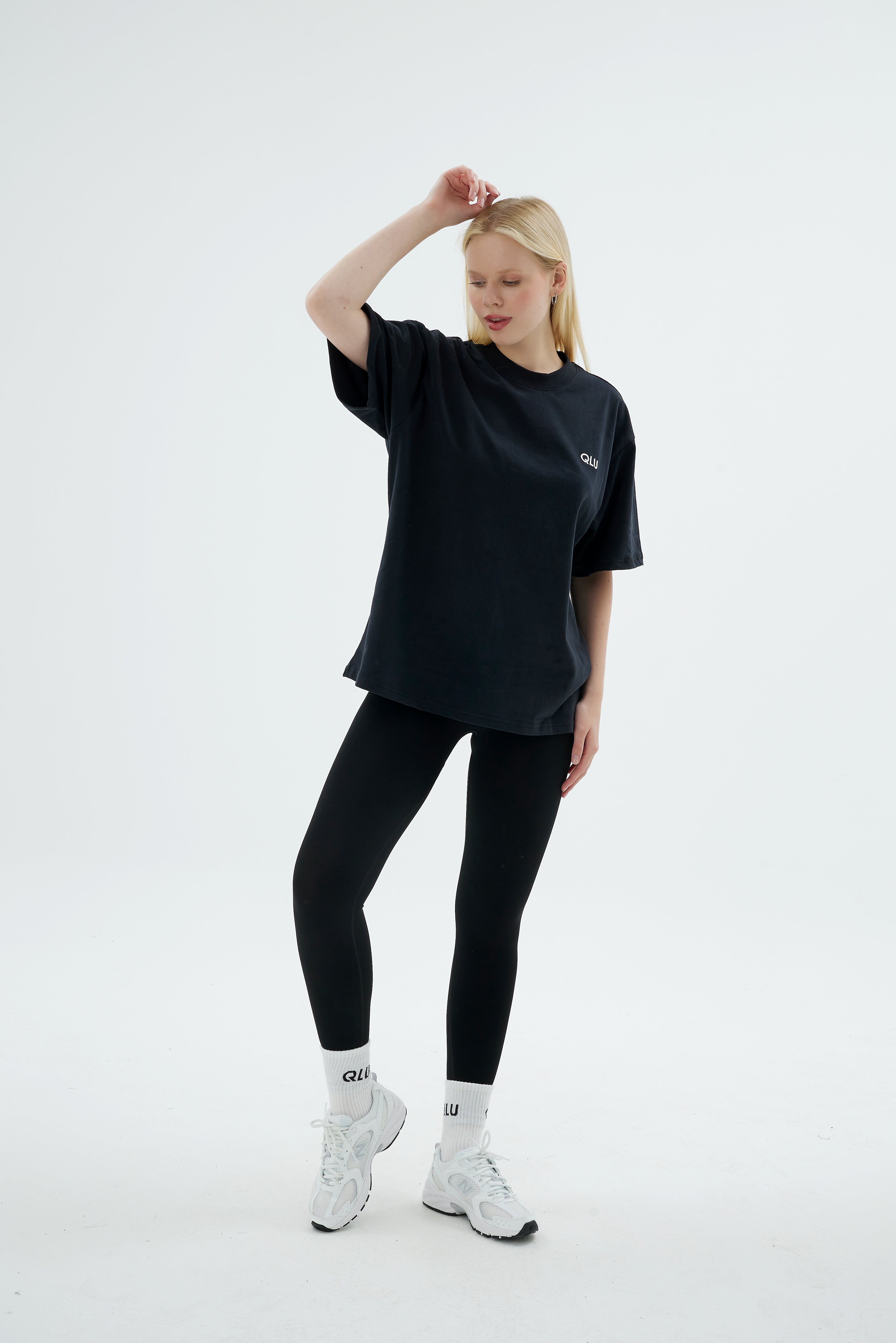 Rise Collection Kadın Combed T-Shirt – Coal Grey