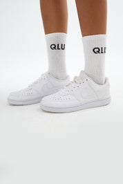 Rise Collection Woman White Sock 3'lü