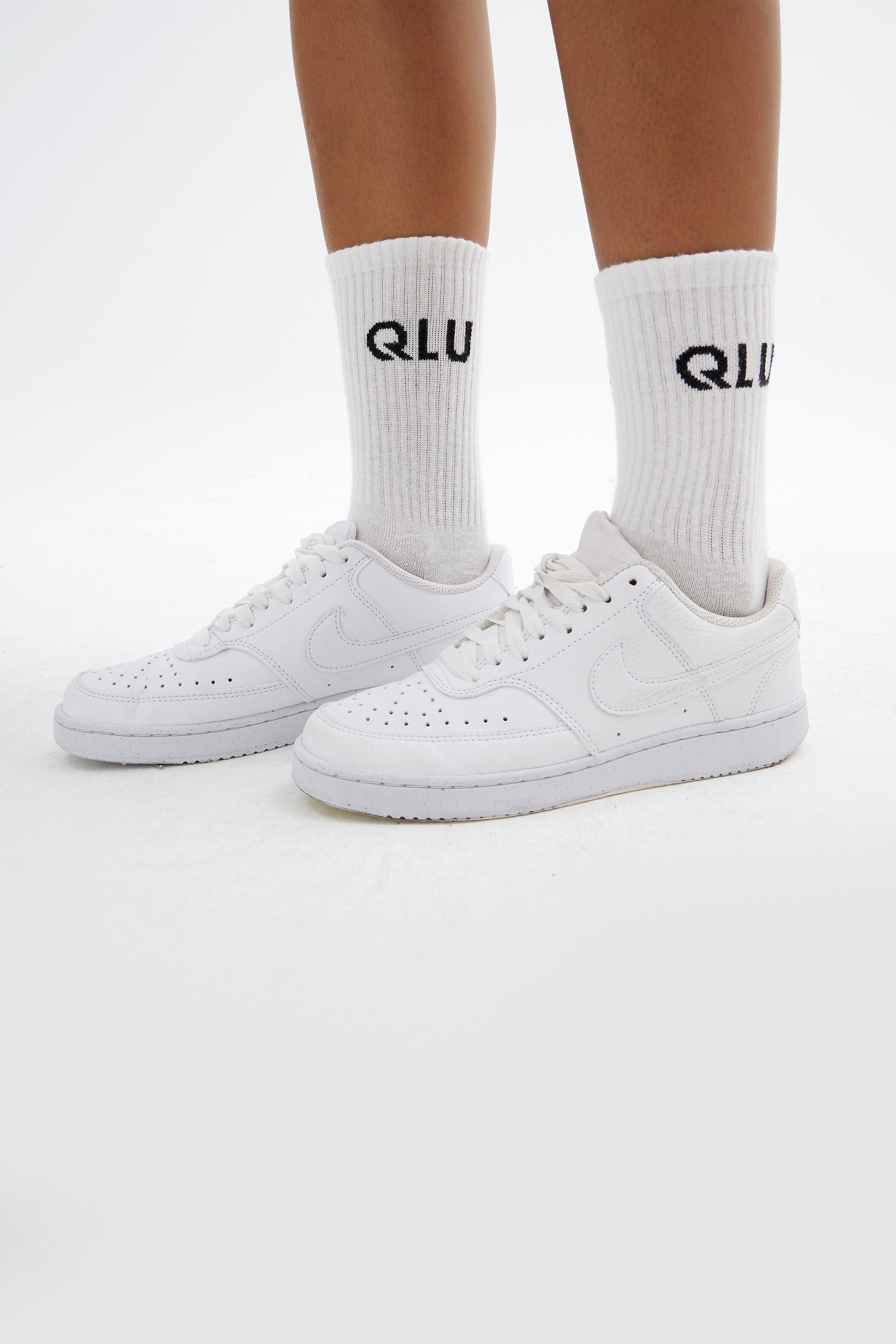 Rise Collection Woman White Sock 3'lü