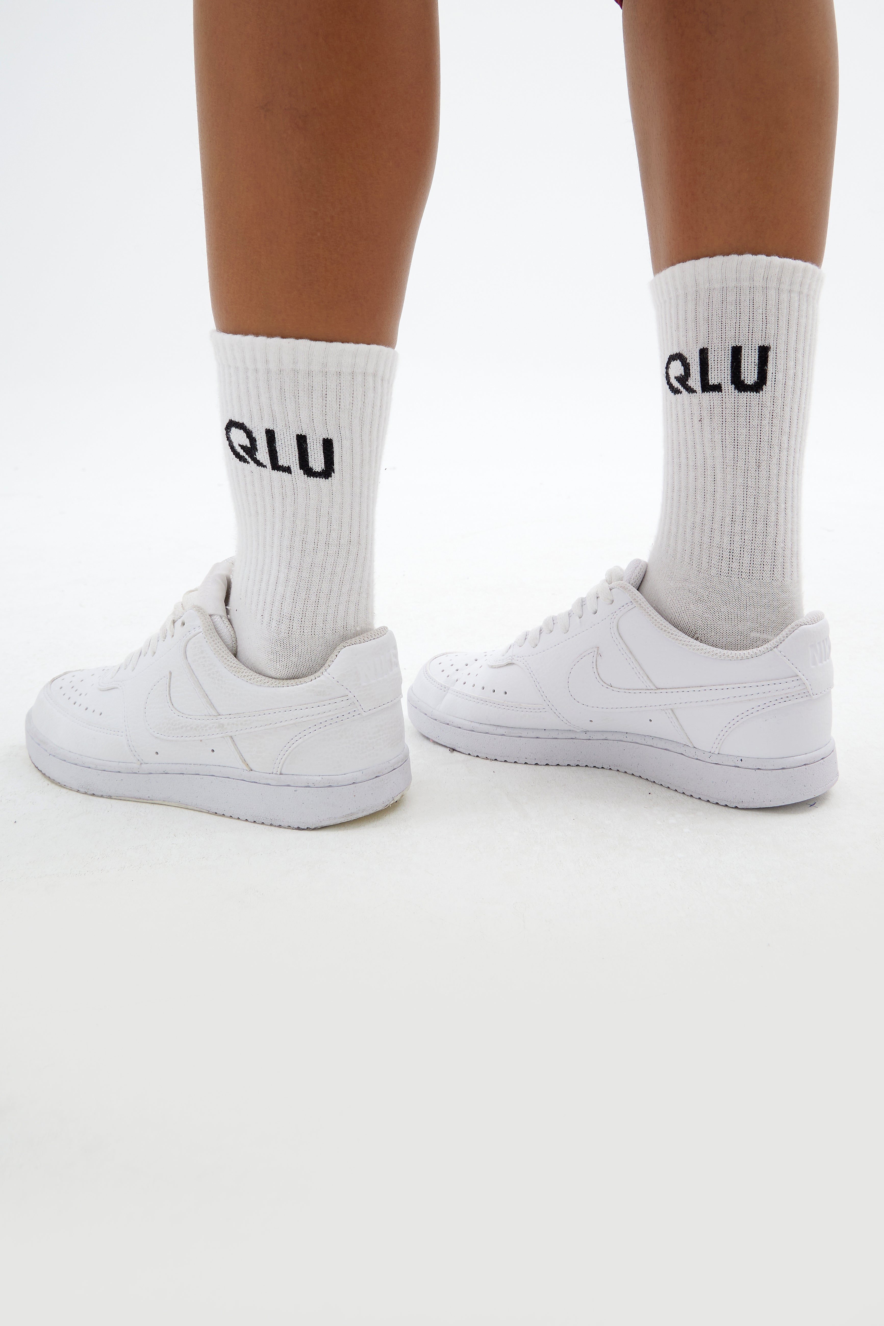 Rise Collection Woman White Sock 3'lü