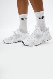 Rise Collection Man  White  Sock 3'lü