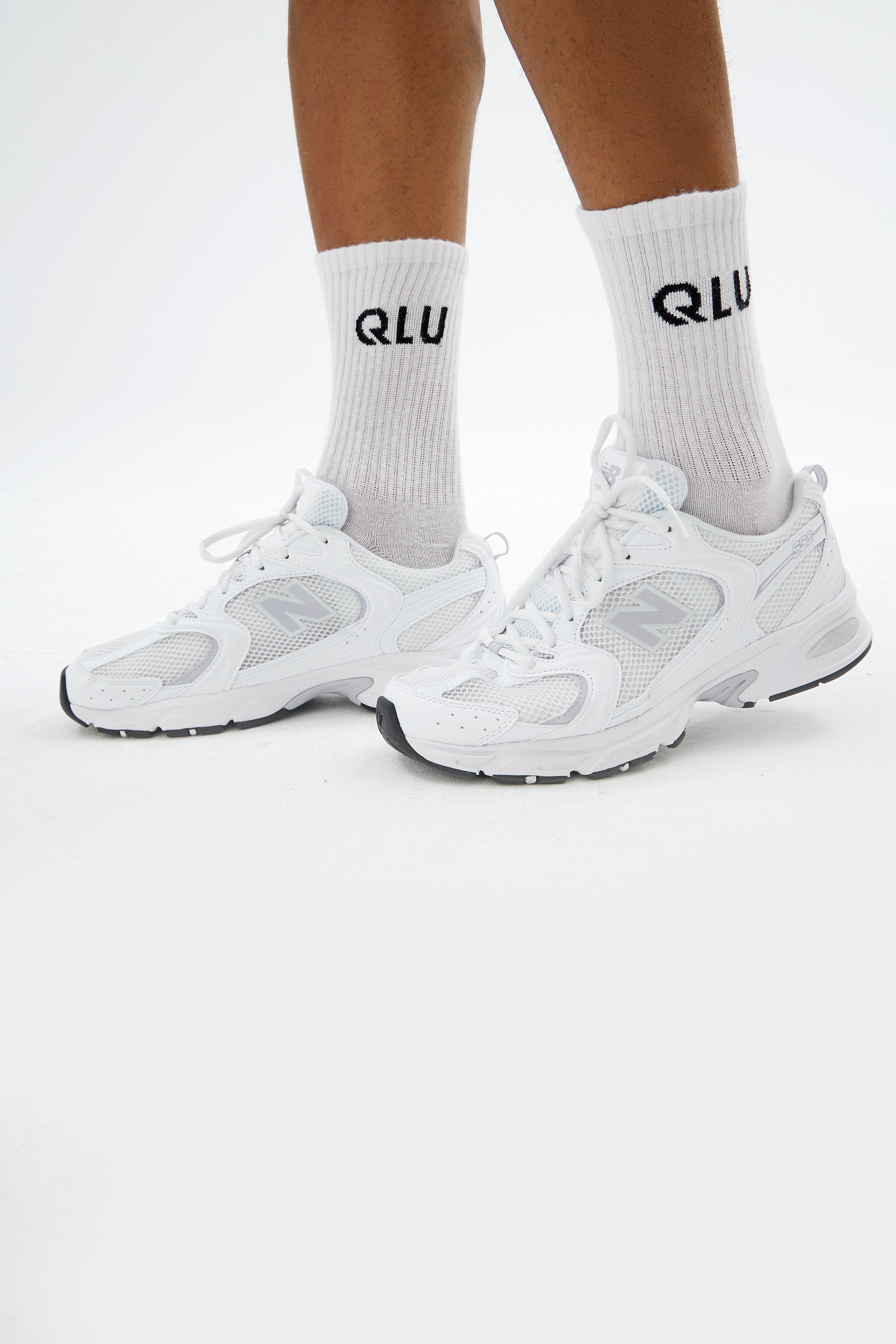 Rise Collection Man  White  Sock 3'lü