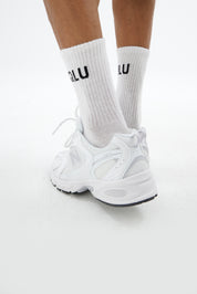 Rise Collection Man  White  Sock 3'lü