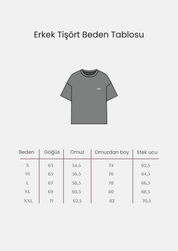 Rise Collection Erkek Combed T-Shirt – Dark Blue