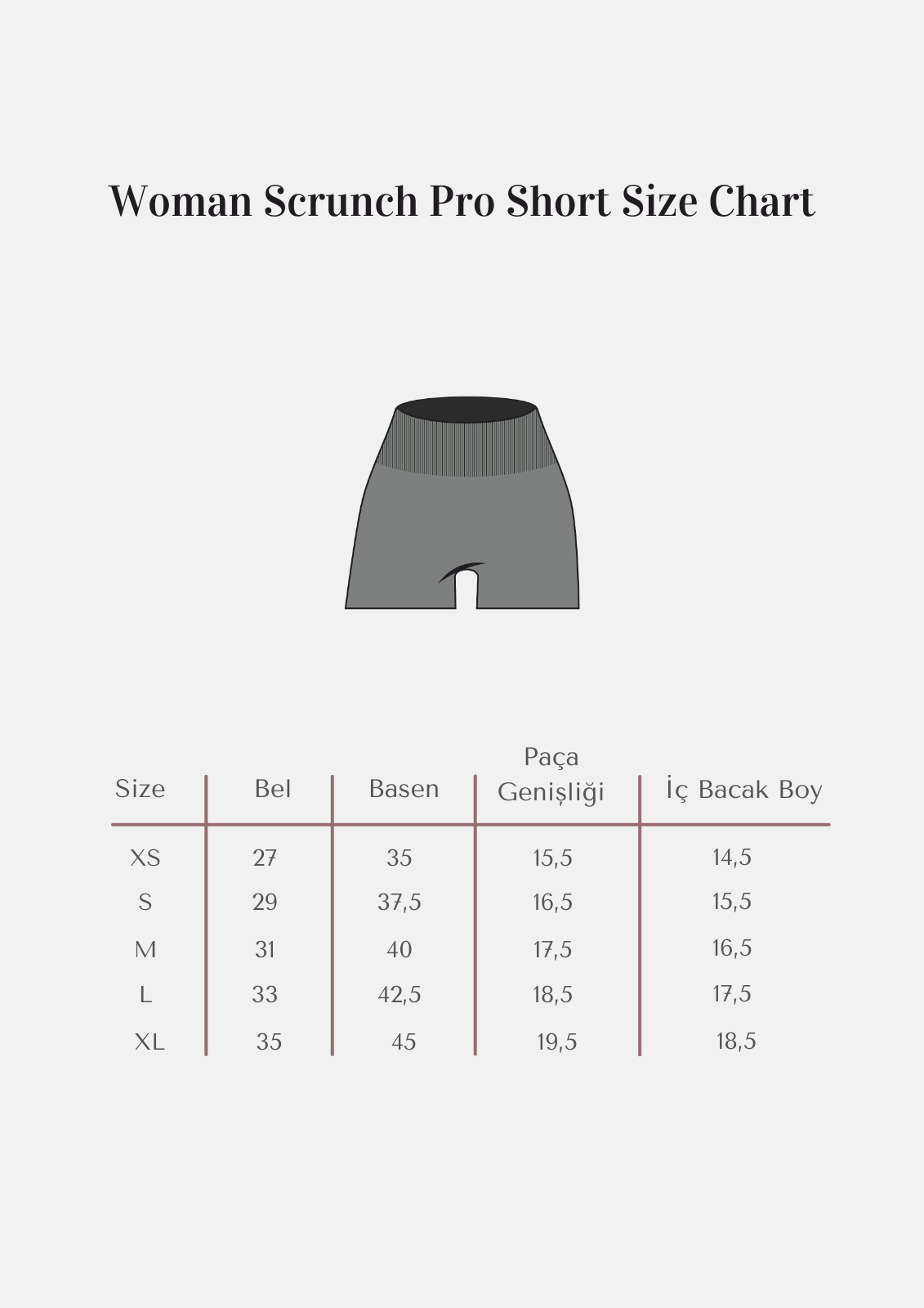 Rise Scrunch Pro Şort - True Black