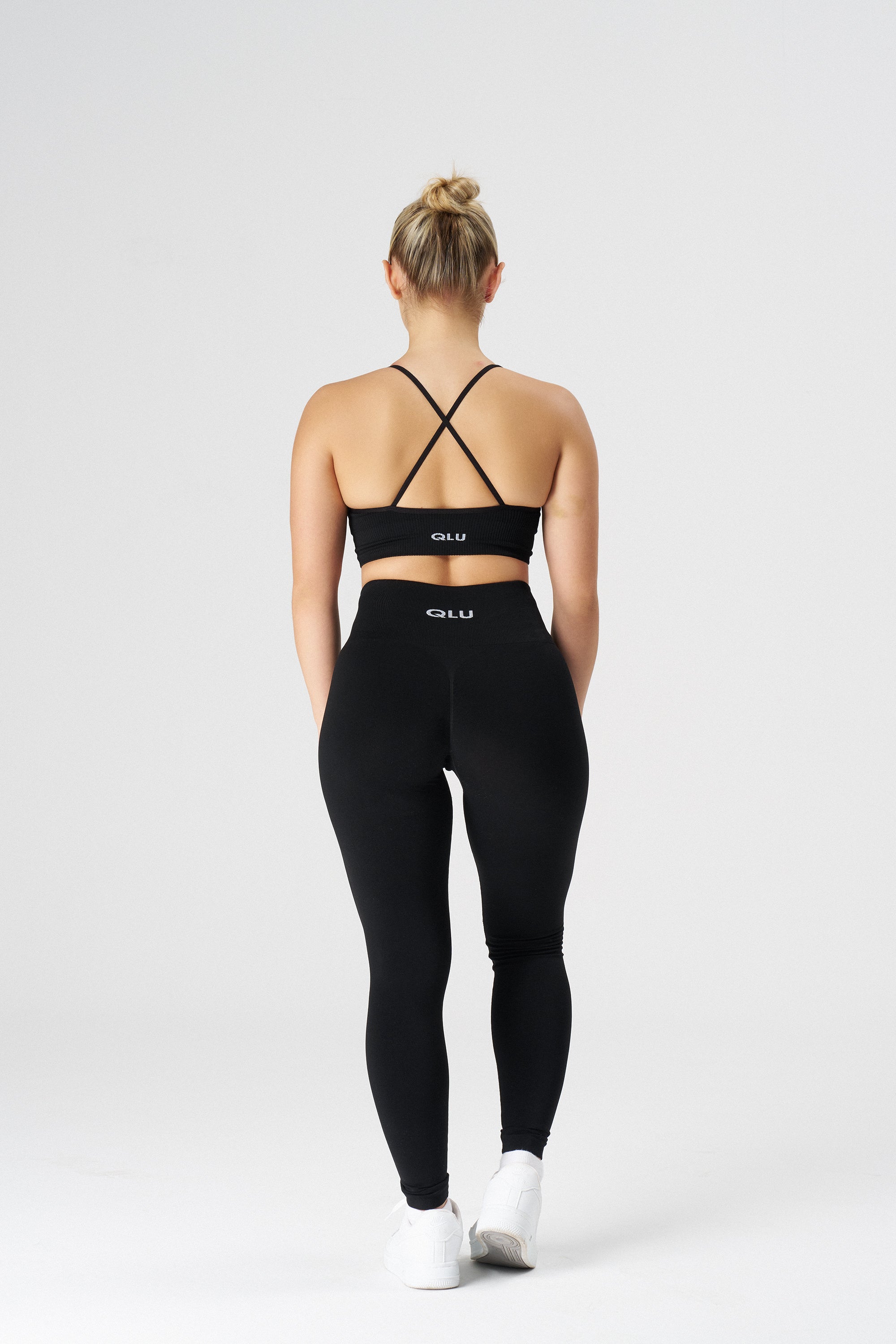 Qlu Attractive Collection Женские Бесшовные/Безшовные Скрач Тайтсы