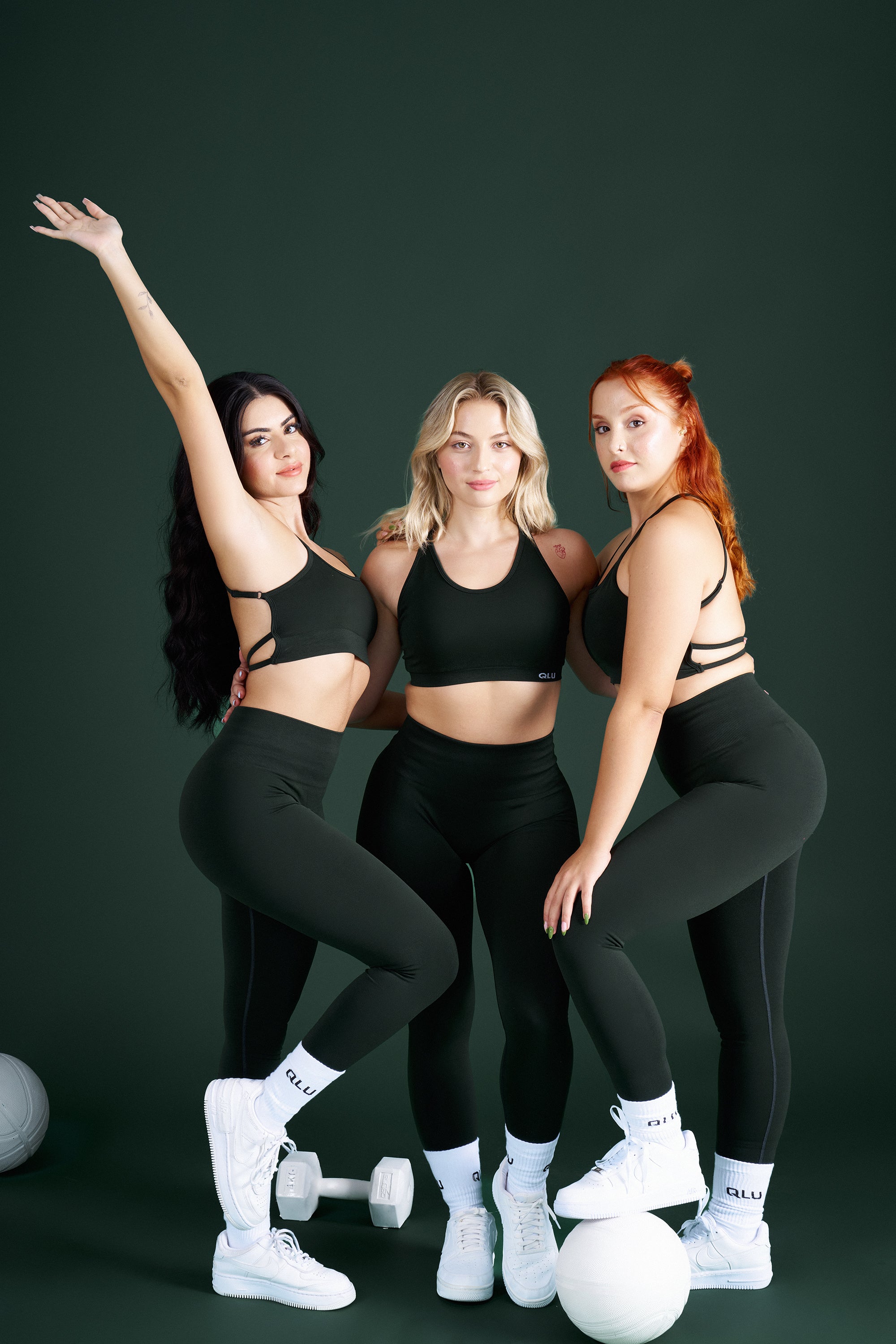 Qlu Attractive Collection Женские Бесшовные/Безшовные Скрач Тайтсы