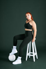 Qlu Attractive Collection Женские Бесшовные/Безшовные Скрач Тайтсы