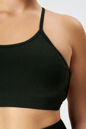 Qlu Attractive Collection Damen Nahtloser verstellbarer String-BH/Sport-BH