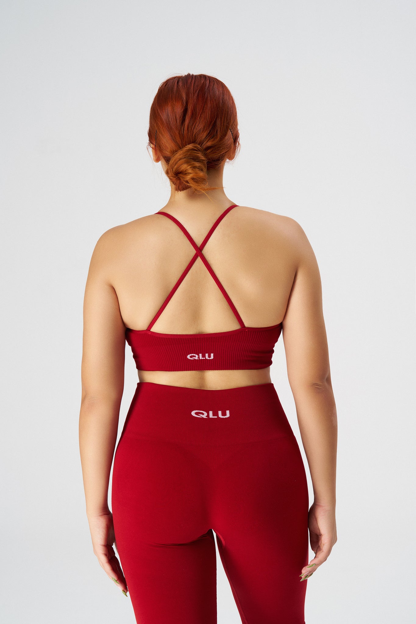 Qlu Attractive Collection Kadın Seamless/Dikişsiz Üçgen Bra/Spor Sütyen